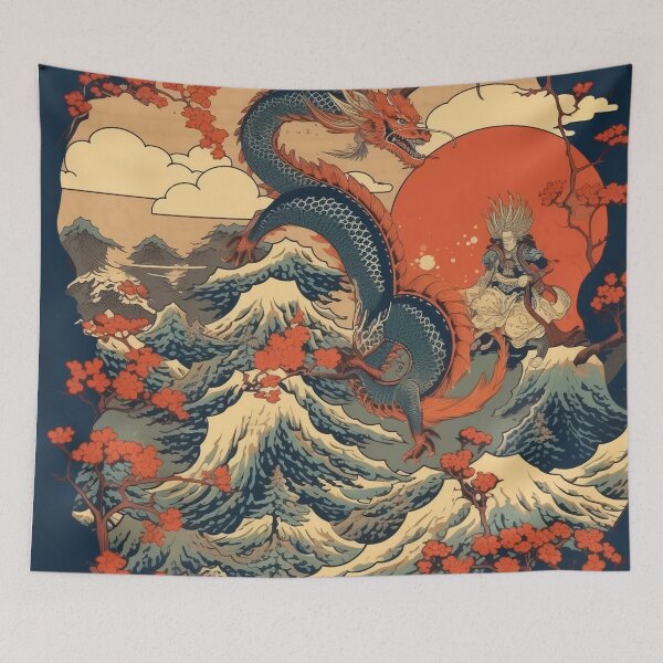 Item preview,  Ukiyo-e Japan Japanese Wood Block engraving Landscape art  designed and sold by BrandonArtWorld.