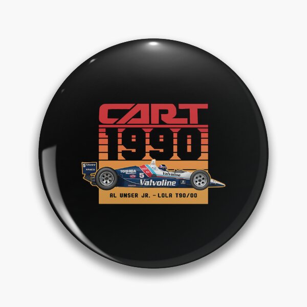 Item preview, Al Unser Jr 1990 Cart Indy 90s retro style designed and sold by navicker3.