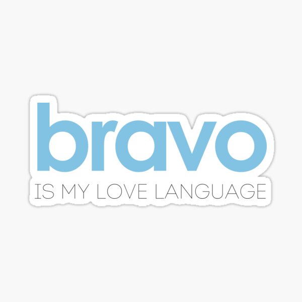 Item preview, bravo is my love language designed and sold by lohtus.