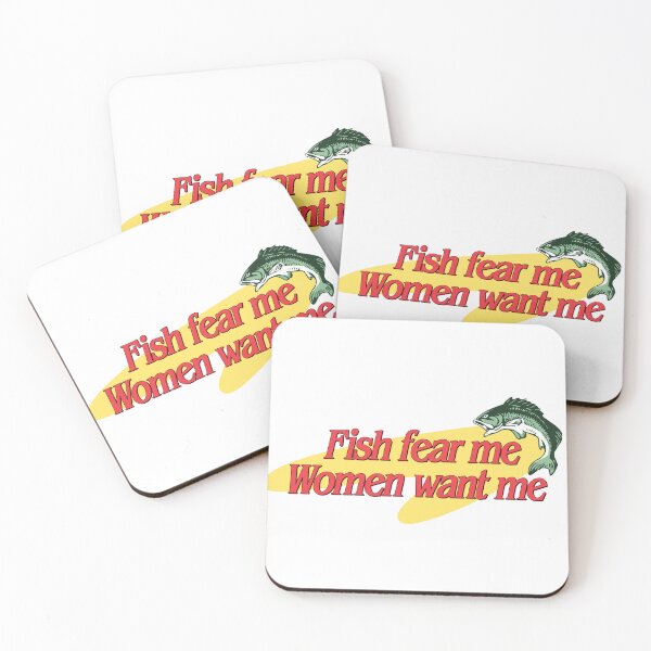 Item preview, Fish Fear Me Women Want Me designed and sold by snazzyseagull.