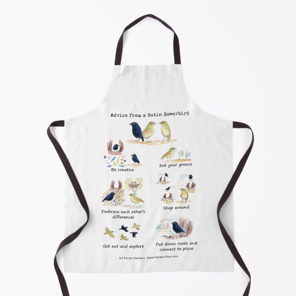 Item preview, Advice from a Satin Bowerbird designed and sold by Paula Peeters.