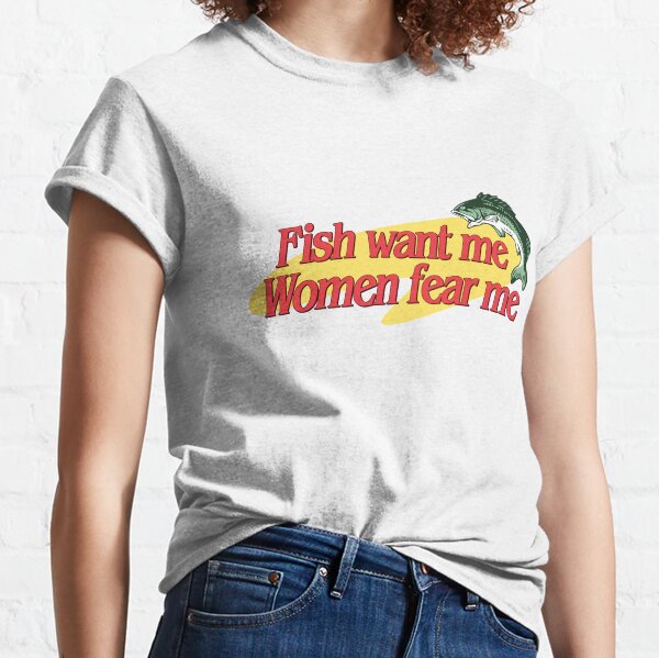 Fishing Women T-Shirts for Sale