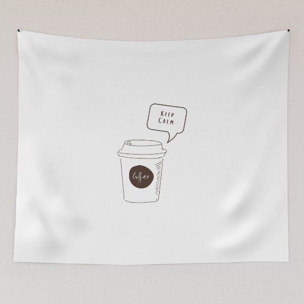 Item preview, Keep Calm and Drink Coffee designed and sold by victorsuarez.