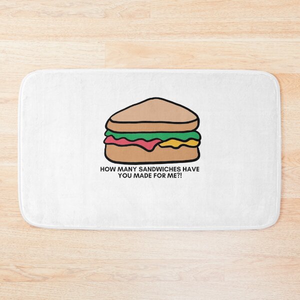 Item preview, summer house - how many sandwiches have you made for me? - lindsay designed and sold by lohtus.