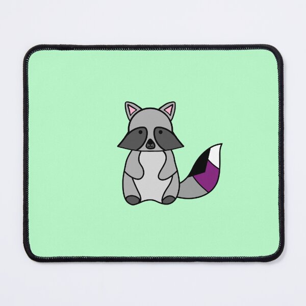 Item preview, Demisexual flag raccoon designed and sold by bookwoof.