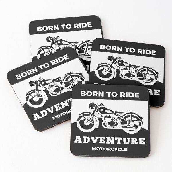 Item preview, Born to Ride Adventure Motorcycle Design  designed and sold by Harsh  Katariya.