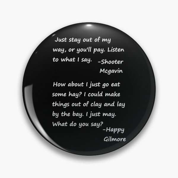 Item preview, happy gilmore rhyme  designed and sold by timeupseecc.