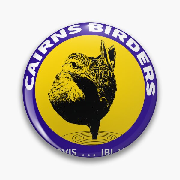 Item preview, Sharp-tailed Sandpiper with Cairns Birders Logo designed and sold by CairnsBirders.