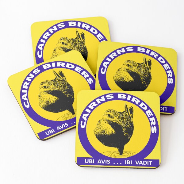 Item preview, Sharp-tailed Sandpiper with Cairns Birders Logo designed and sold by CairnsBirders.