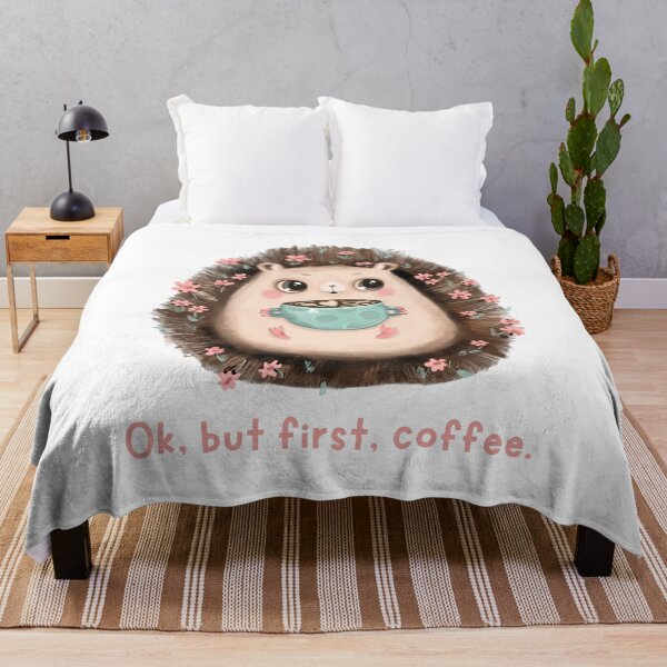 Item preview, Ok, But First, Coffee designed and sold by victorsuarez.