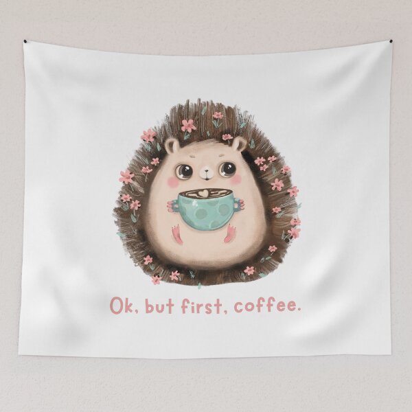 Item preview, Ok, But First, Coffee designed and sold by victorsuarez.