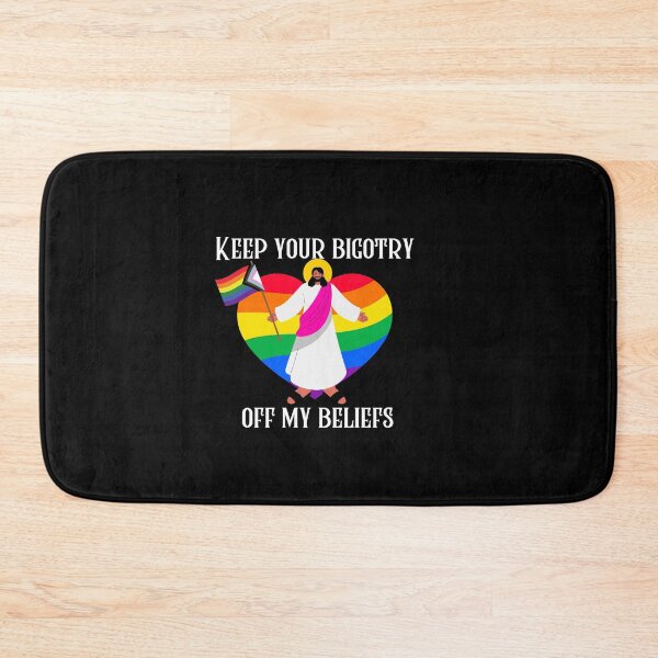 Item preview, Keep Your Bigotry off my Beliefs designed and sold by CheekyGrace.