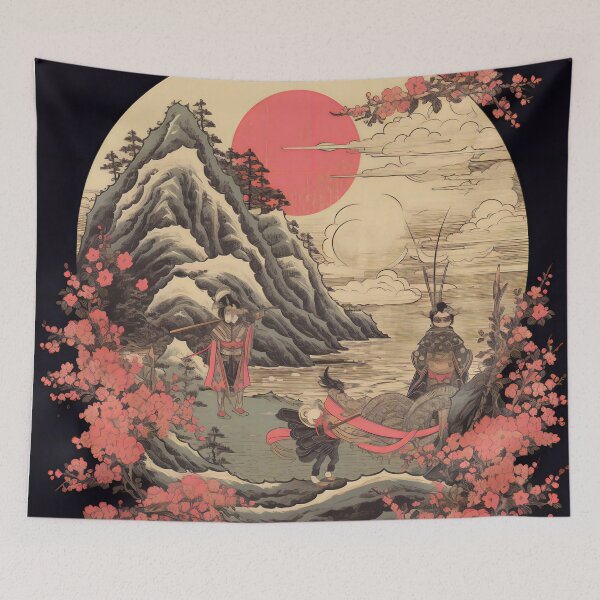 Item preview,  Ukiyo-e Japan Japanese Wood Block engraving Landscape art  designed and sold by BrandonArtWorld.