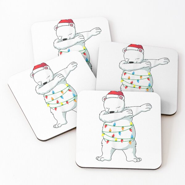 Item preview, Dabbing Polar Bear Christmas Light Funny designed and sold by QuincyArtSto.