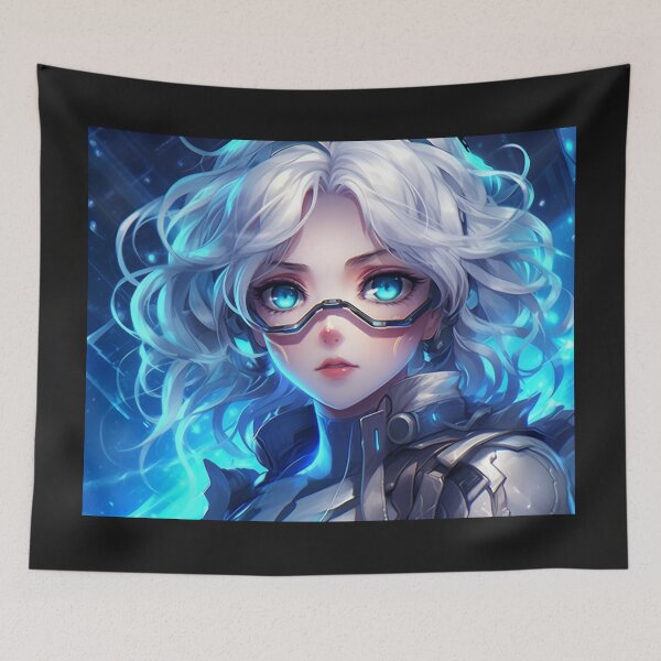 Item preview, Cyberpunk Portraits: Unveiling the Futuristic Essence designed and sold by RIAiCreations.