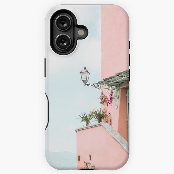 Item preview, Ocean pink beach house designed and sold by Digital  Cloud.