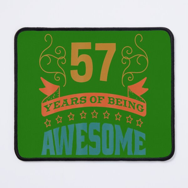 Item preview, Funny 57th Birthday B-Day Saying Age 57 Year Joke 	 	 designed and sold by qlfoxvmvzla1.