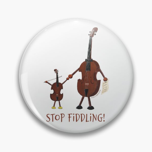 Item preview, Stop Fiddling! - Funny Violin Family designed and sold by Nick Carpenter.
