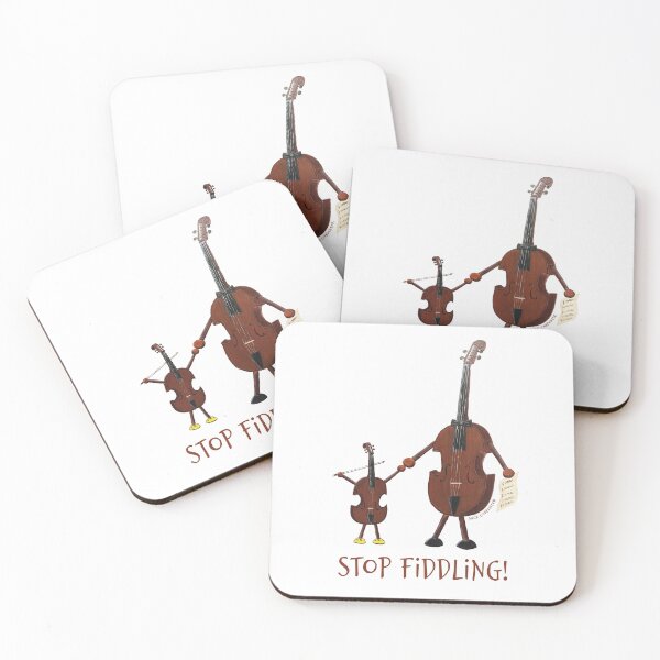Item preview, Stop Fiddling! - Funny Violin Family designed and sold by Nick Carpenter.