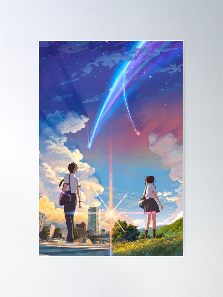 Manga Film Poster Anime Movie Diamond Painting Your Name Poster Kimi No Na  Wa Wall Art Pictures Cartoon Love 5D Diamond Paintings 