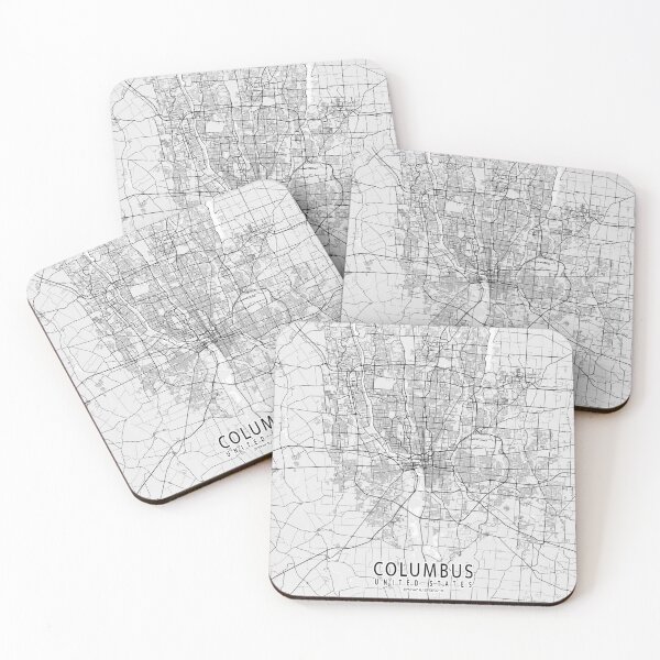 Item preview, Columbus City Map of Ohio, USA - Light designed and sold by deMAP.