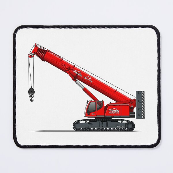 Crawler Crane 8 Mouse Pad