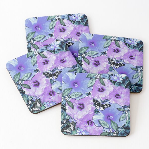 Aperçu de l'œuvre Fleur Alohas Violet créée et vendue par Nina May Designs.
