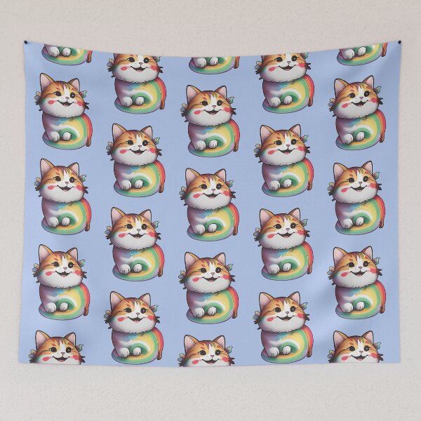 Item preview, Pride Cat rainbow designed and sold by BiimAnimal.