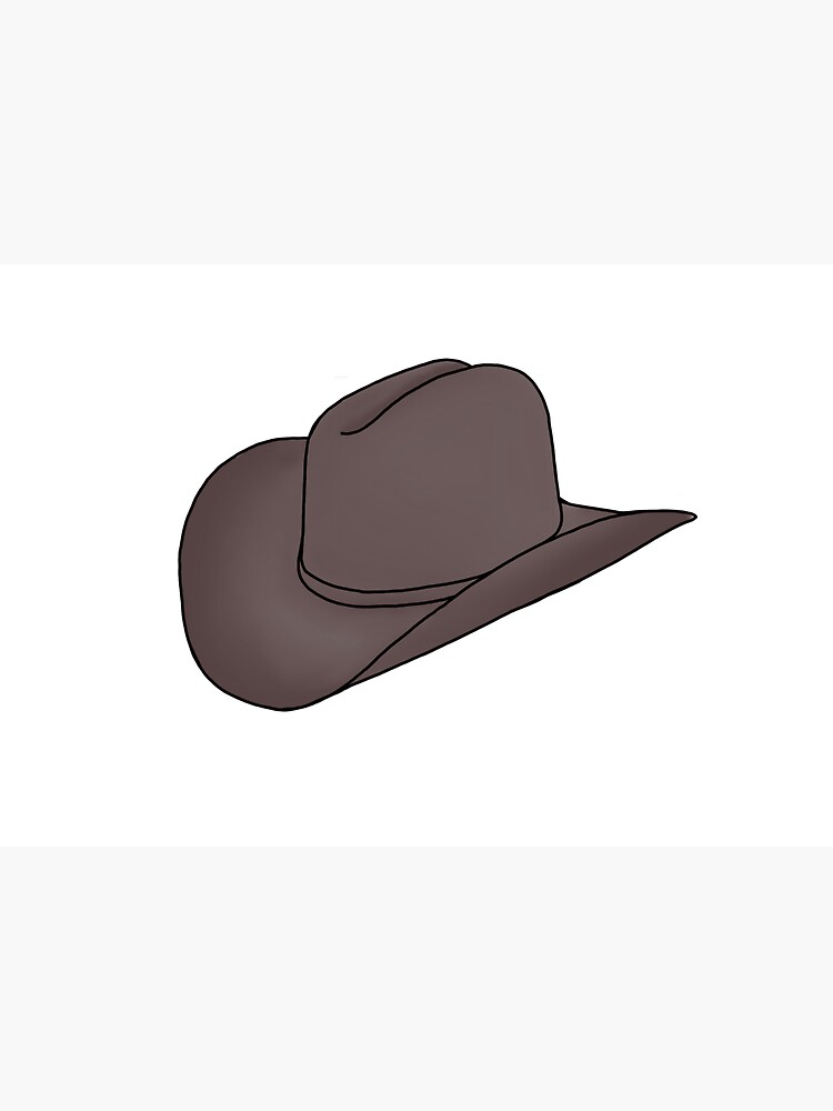 cowboy hat Sticker for Sale by Grace Nugent