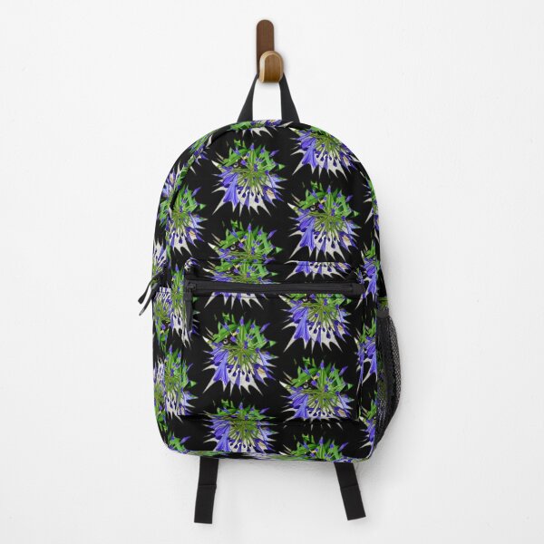 Item preview, Abstract design  African Lily flower in Indigo color by Iritof designed and sold by iritof.