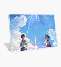 kimi no na wa // your name poster with text BEST RES Laptop Skin