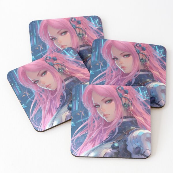 Item preview, Cyberpunk Portraits: Unveiling the Futuristic Essence designed and sold by RIAiCreations.
