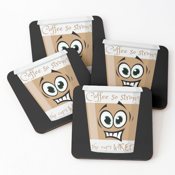 Item preview, Coffee So Strong designed and sold by LaughItsComedy.