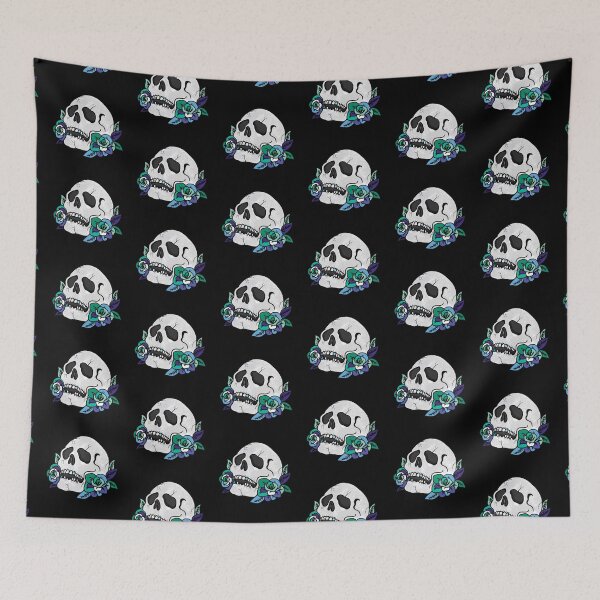 Item preview, Gay pride skull! designed and sold by Hippysticks.