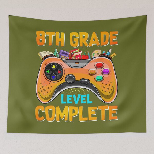 Item preview, Funny Video Game Level Complete Graduation 8th Grade Gamer 	 	 designed and sold by wewdbbcl36.