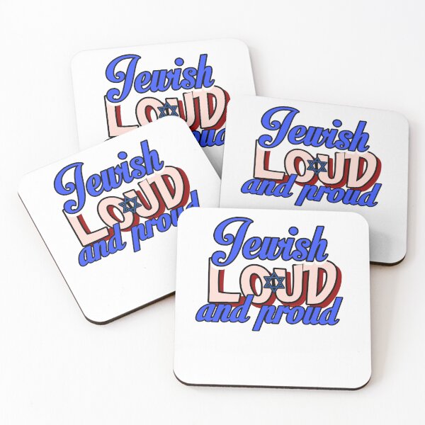 Item preview, Loud Jewish Pride  designed and sold by neshamadesigns.