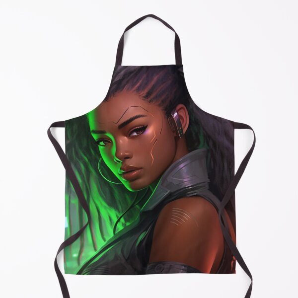 Item preview, Cyberpunk Portraits: Unveiling the Futuristic Essence" designed and sold by RIAiCreations.