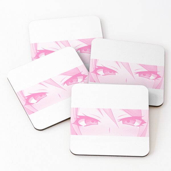 Item preview, Anime lewd eyes pink designed and sold by ArthurPoe.
