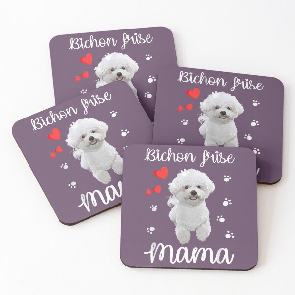 Item preview, Bichon Frise Mom Cute Puppy Dog Lovers 	 		 designed and sold by wlglpnjq46.