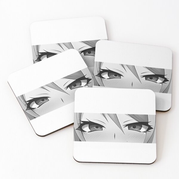 Item preview, Anime lewd eyes gray tone designed and sold by ArthurPoe.