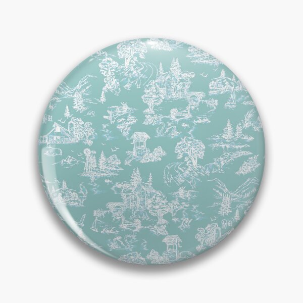 Item preview, Country scenery toile de jouy designed and sold by letsgow8th.