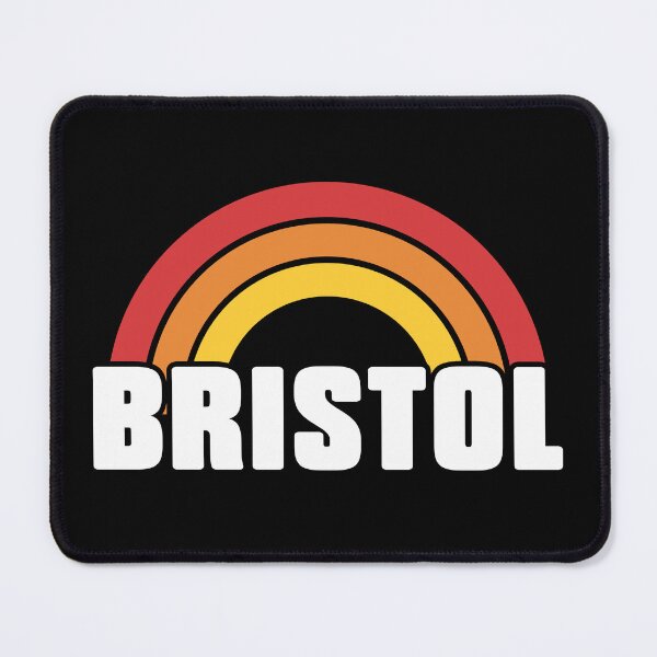 Artikelvorschau, Bristol UK City Vereinigtes Königreich England Souvenir Regenbogen entworfen und verkauft von Delightfully Cynical.