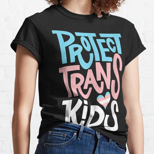 Artikel-Vorschau von Schützen Sie Trans-Kinder LGBT PrideFitted, designt und verkauft von delowski7.