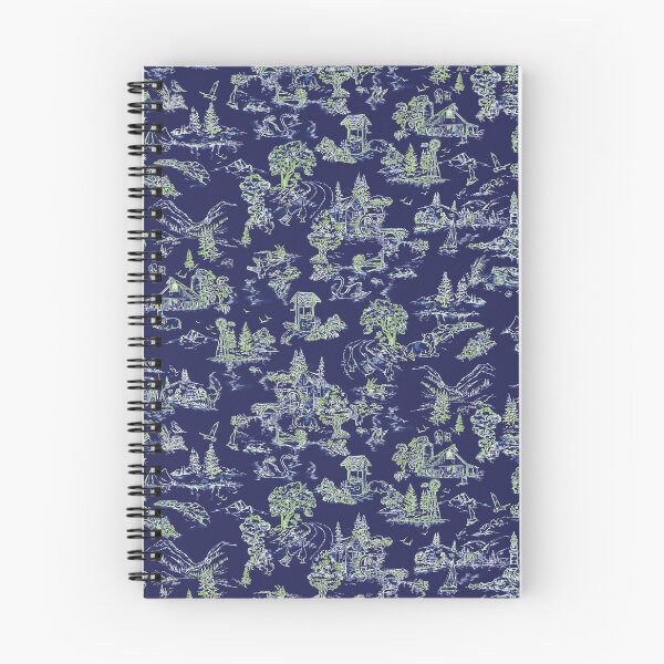 Item preview, Country scenery toile de jouy designed and sold by letsgow8th.