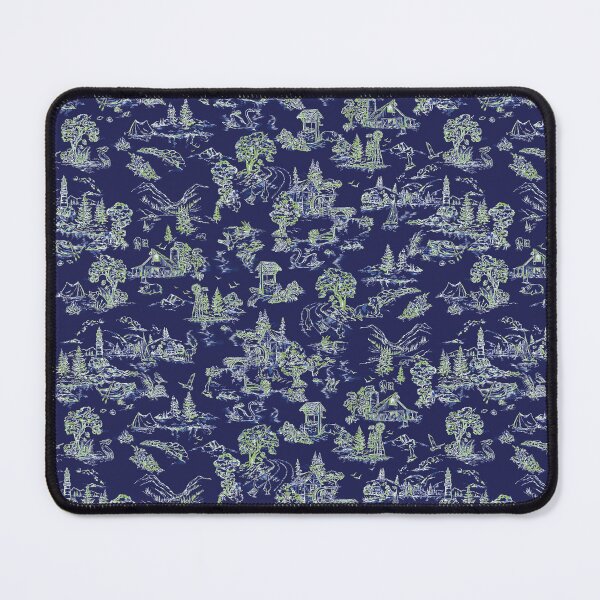 Item preview, Country scenery toile de jouy designed and sold by letsgow8th.