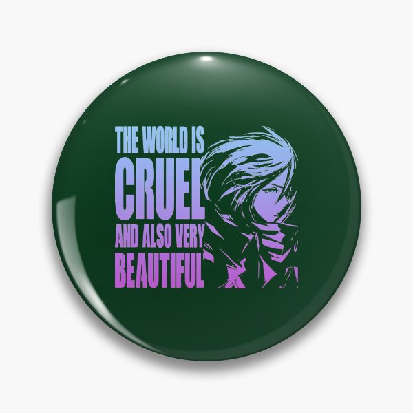Item preview, The world is cruel and also very beautiful    designed and sold by KaytlynTrerenza.