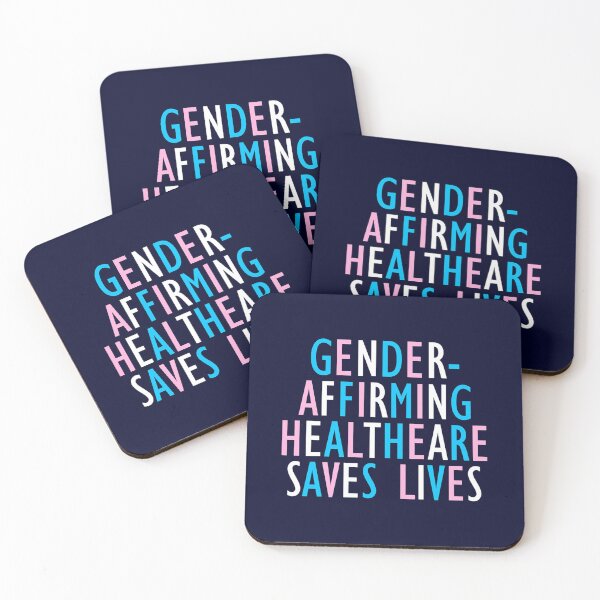 Item preview, Gender Affirming Healthcare Saves Lives designed and sold by delowski7.