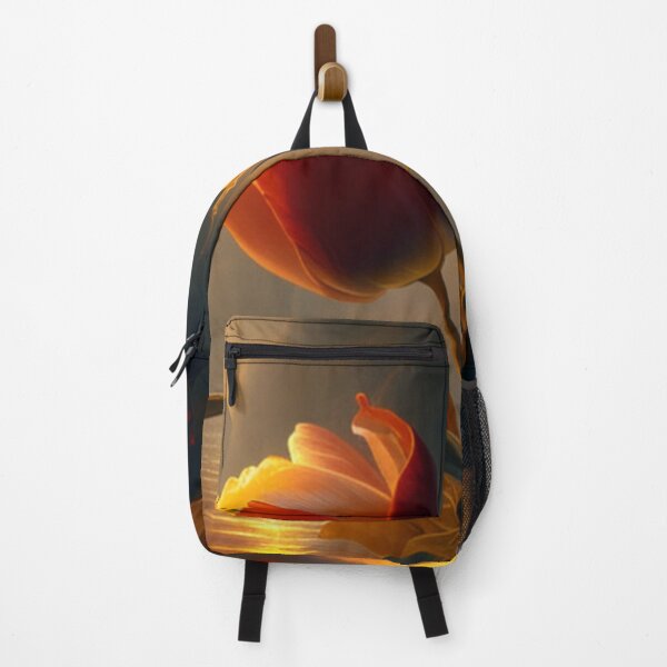 Item preview, Red tulip, Golden castle, surrealism, fort designed and sold by GM-designs0.