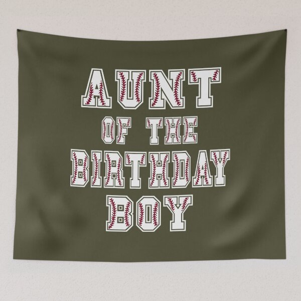 Item preview, Aunt Of The Birthday Baller Baseball Themed Party 		 designed and sold by qnmxukjuyvk90.