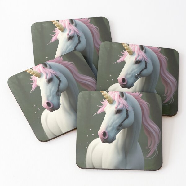 Item preview, Unicornio gótico pastel designed and sold by LifeisStickers.